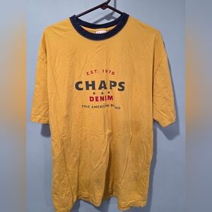 Chaps Denim True American Brand T Shirt Size XL.